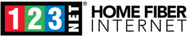 123NET's Home Fiber Internet Logo